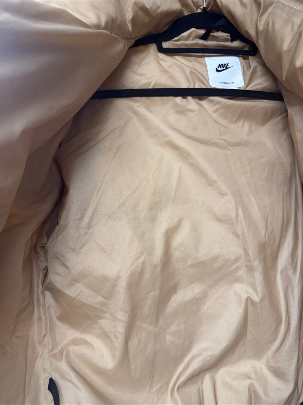 Nike Metallic Rose Gold Puffer Jacket - Picture 6 of 8